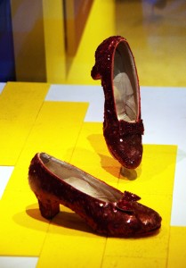Dorothy's Ruby Slippers in the Smithsonian's American History Museum by Flickr user Tim Evanson (CC BY-SA 2.0)