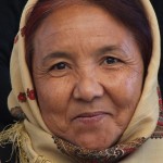 A beautiful Turkmen woman, found on Wikipedia.