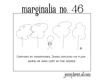Marginalia No. 46 to post