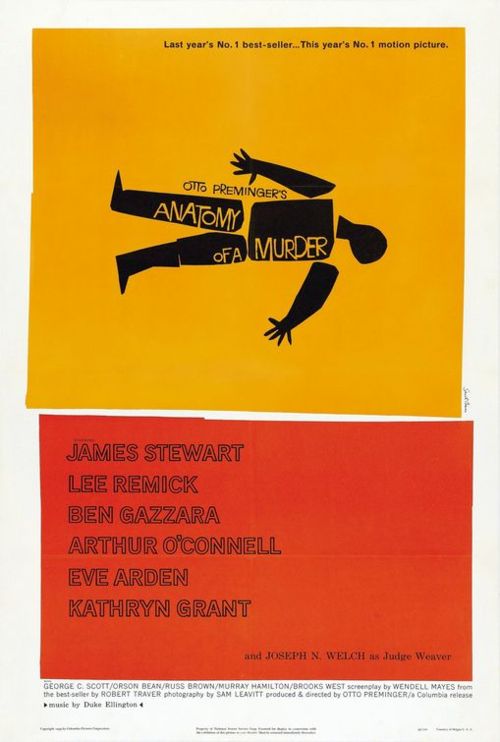 Movie poster by saul Bass. Image: Public Domain