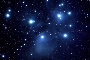 The Pleiades, Messier Object M45, by Flickr user Bob Star CC BY 2.0