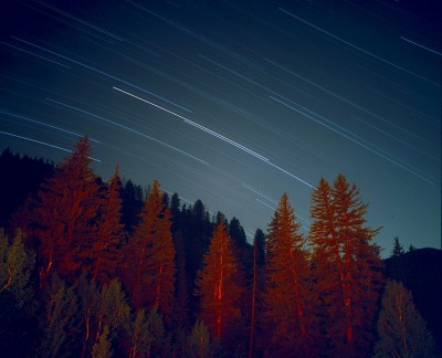 Star trails. Photo: Public Domain
