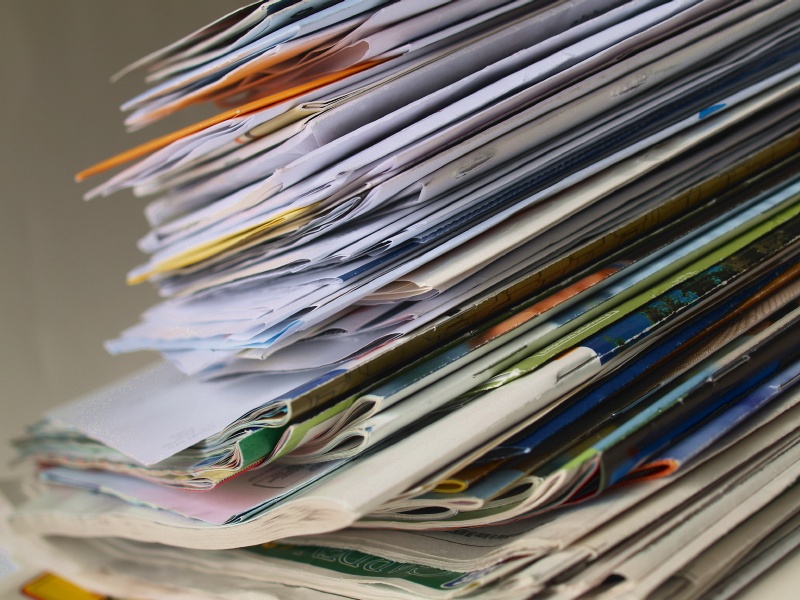 Pile of mail. Not mine, but it totally could be. By Flickr user uzvards (CC BY-SA 2.0)