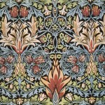 William Morris's Snakeshead printed textile, 1876. Image: Public Domain