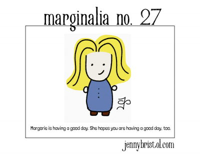 Marginalia no. 27 to post