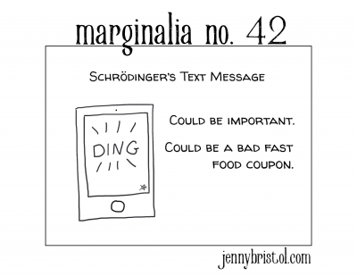 Marginalia no. 42 to post
