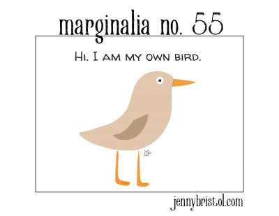 Marginalia No. 55 to post