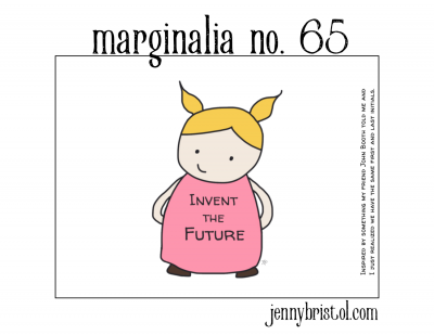 Marginalia No. 65 to post