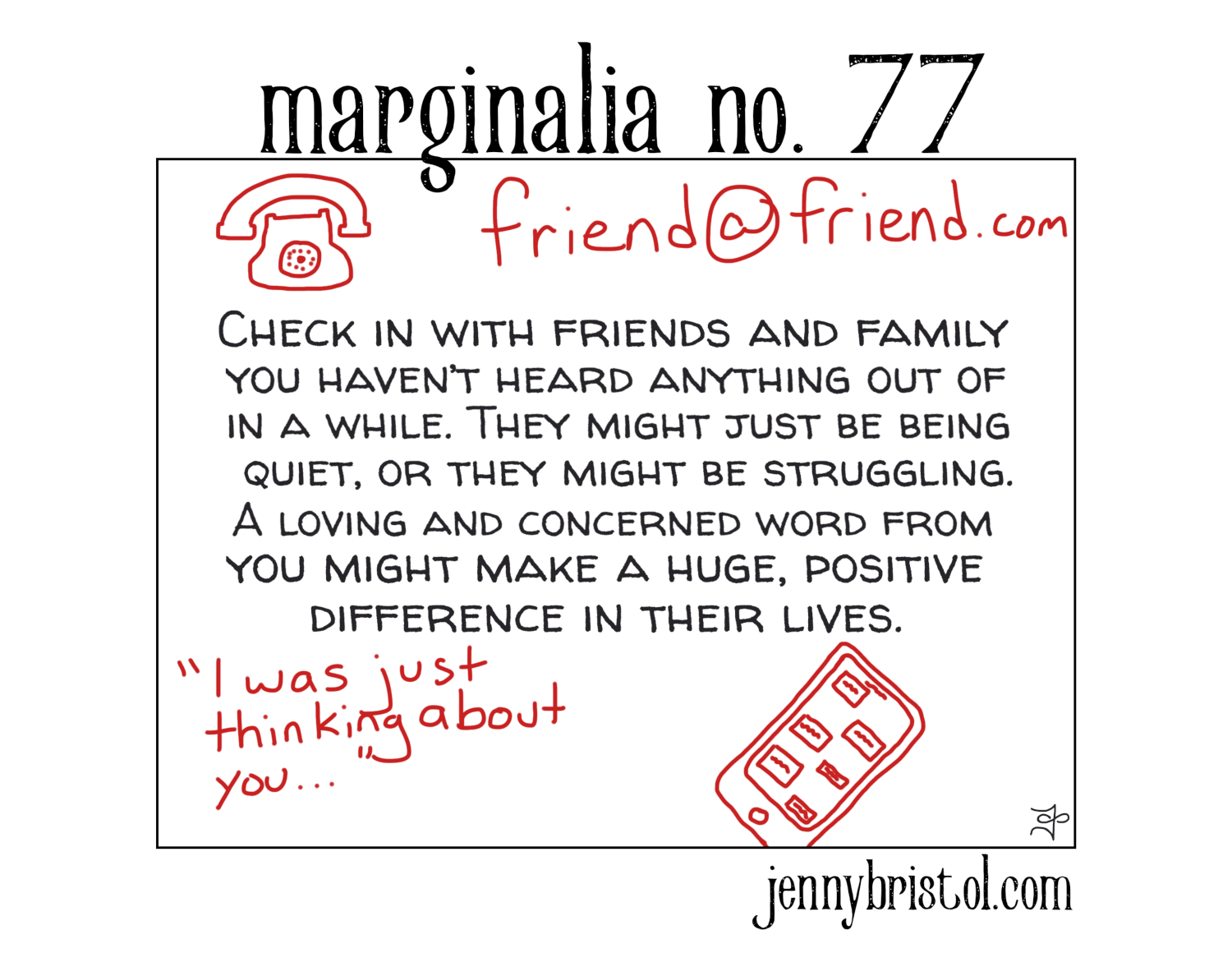Marginalia No. 77 to post